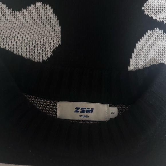 CLOUT COLLECTION ‘to the top’ oversized knit sweater - Picture 2 of 5